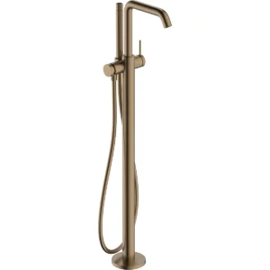 Tecturis S Single lever bath mixer floor standing  Brushed Bronze