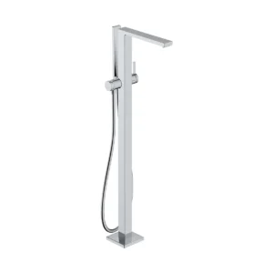Tecturis E Single lever bath mixer floor standing  Chrome