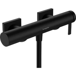 Tecturis E Single lever shower mixer for exposed installation  Matt Black