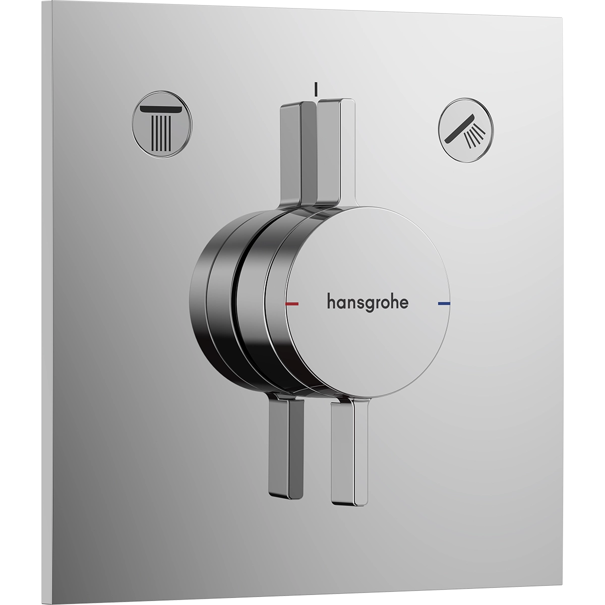 DuoTurn E 2 Outlet Chrome