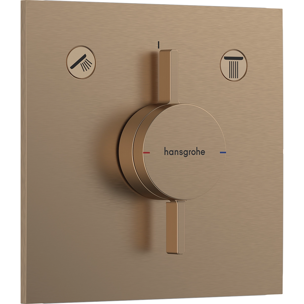 DuoTurn E 2 Outlet Brushed Bronze