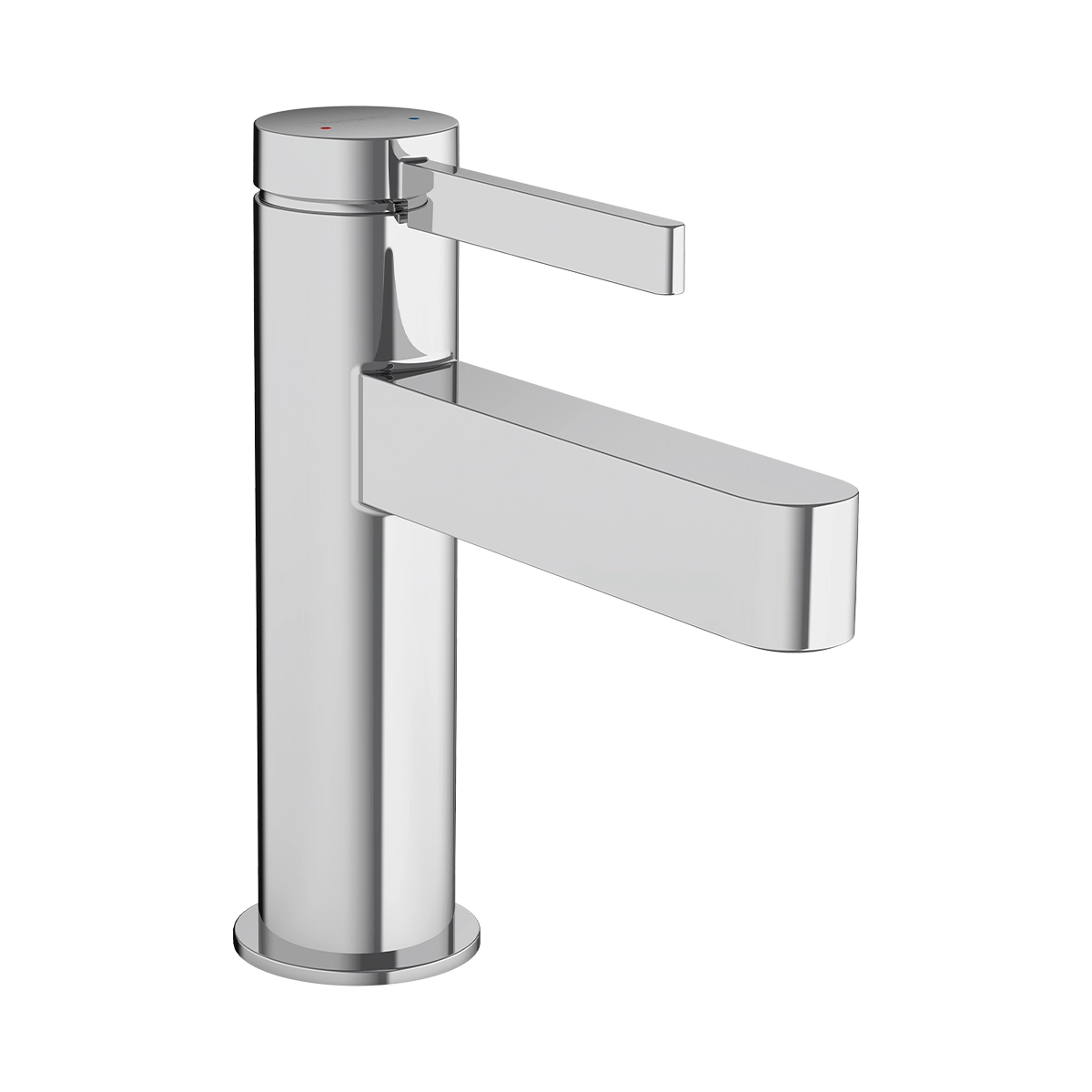 Finoris Single lever basin mixer 100 with push open waste set Chrome