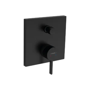 Finoris Single lever bath mixer for concealed installation  Matt Black
