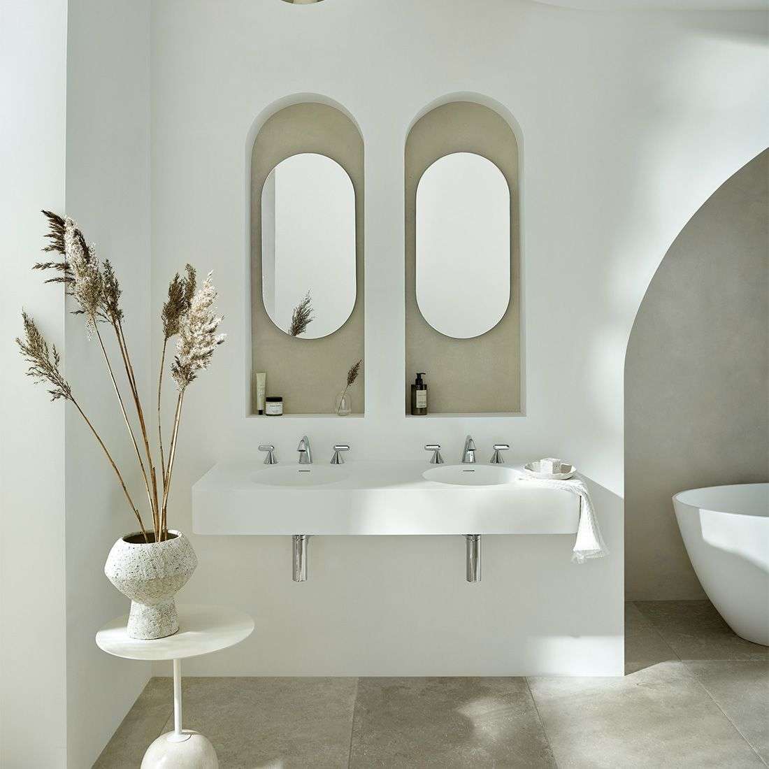 Vado Arrondi 3 Hole Basin Mixer Lever Handle - Image 3
