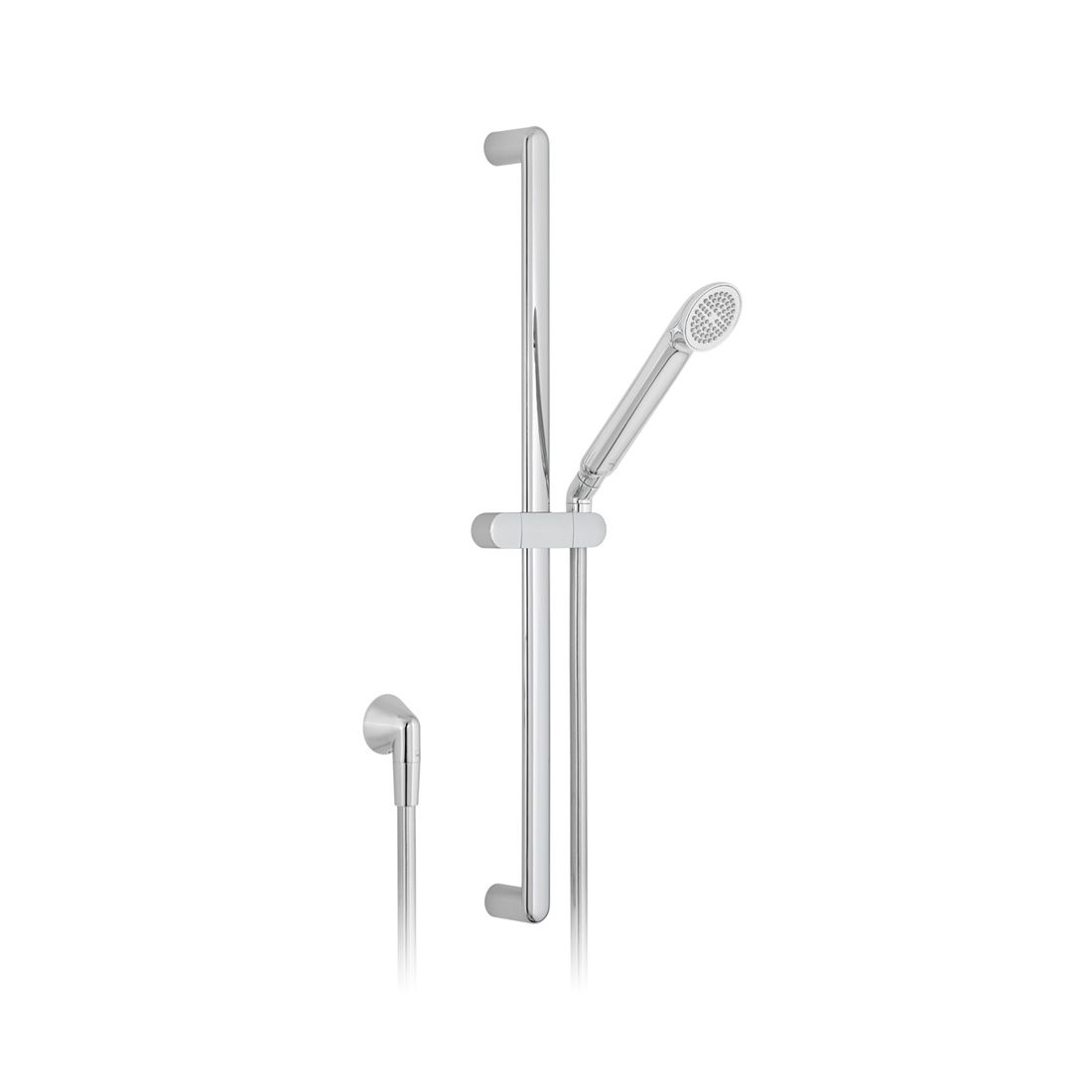 Vado Arrondi Single Function Slide Rail Kit with Wall Outlet
