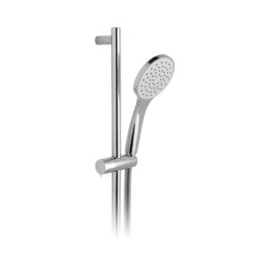 Vado Single Function Slide Rail Shower Kit with Atmsphere Single Function Air-Injection Handset, Chrome