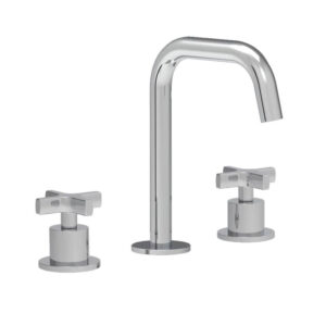 Coalbrook Bank 3 hole basin with angled fixed Spout