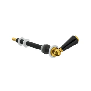 Lefroy Brooks Extended Cistern Lever - Antique Gold