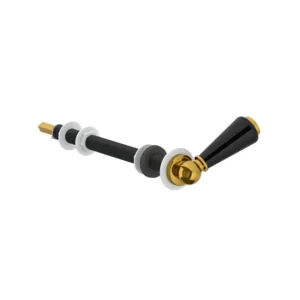 Lefroy Brooks Extended Cistern Lever - Polished Brass