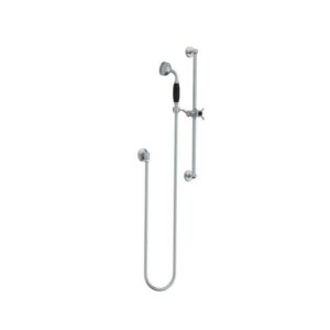 Lefroy Brooks Classic Black Slide Rail Kit - Chrome