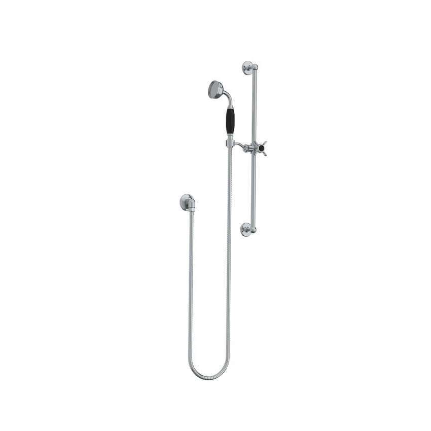 Lefroy Brooks Classic Black Slide Rail Kit - Chrome