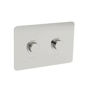 Coalbrook dual flush plate (major/minor marking)