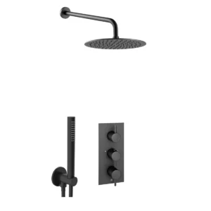 VOS 2 Outlet Shower Pack Matt Black
