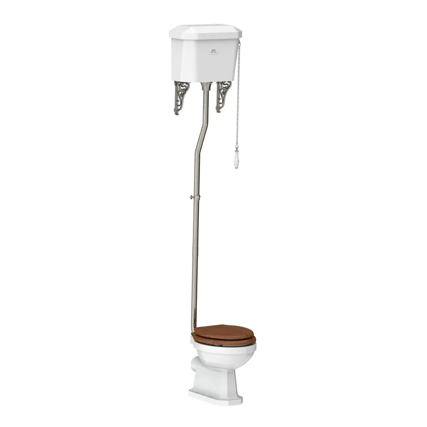 Lefroy Brooks Classic High Level Toilet - Image 3