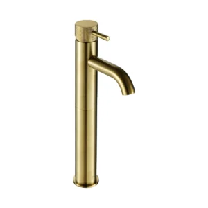 JTP VOS Knurled Tall Single Lever Basin Mixer