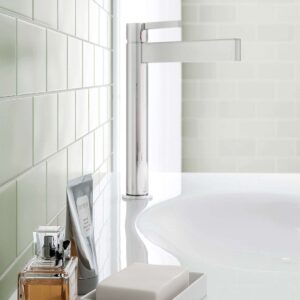 Vado Edit Extended Mono Basin Mixer - Chrome