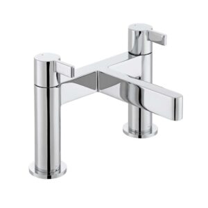 Vado Edit Deck Mounted Bath Filler - Chrome