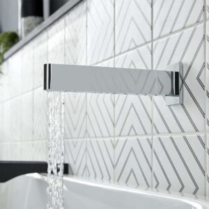 Vado Edit Wall Mounted Bath Spout - Chrome