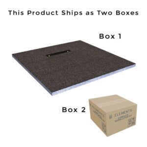 Abacus Elements Level Access Kit Linear 300 Drain - End