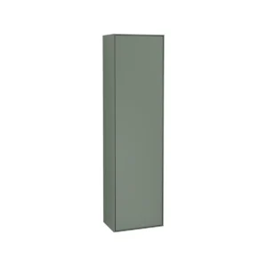 Villeroy & Boch Finion Tall cabinet 1 door, 418 x 1516 x 270 mm, Olive Matt Lacquer