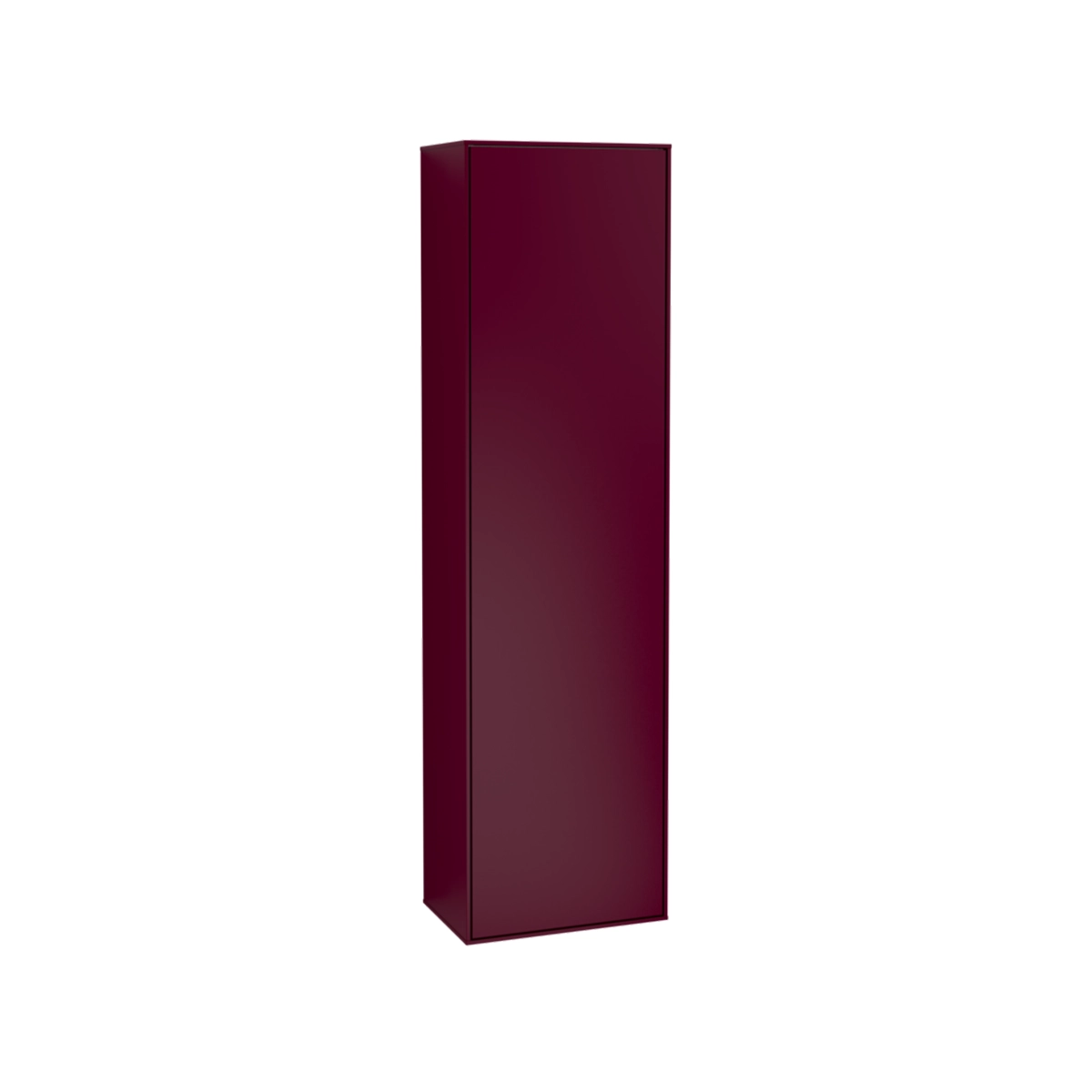 Villeroy & Boch Finion Tall cabinet 1 door, 418 x 1516 x 270 mm, Peony Matt Lacquer