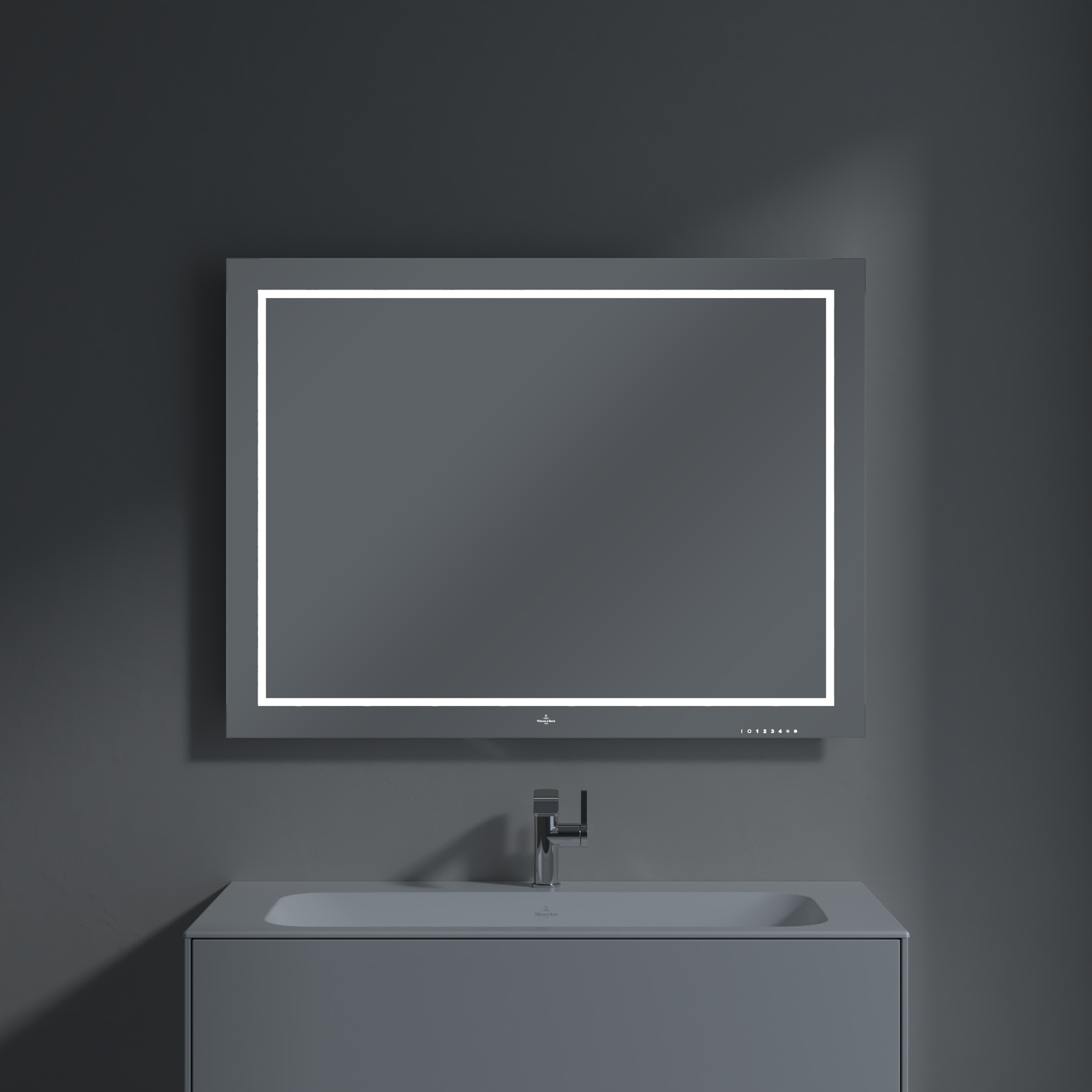 Villeroy & Boch Finion Mirror LED lighting, Rectangle 1000 x 750 x 45 mm - Image 5