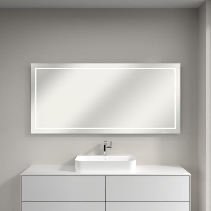 Villeroy & Boch Finion Mirror LED lighting, Rectangle 1600 x 750 x 45 mm - Image 3