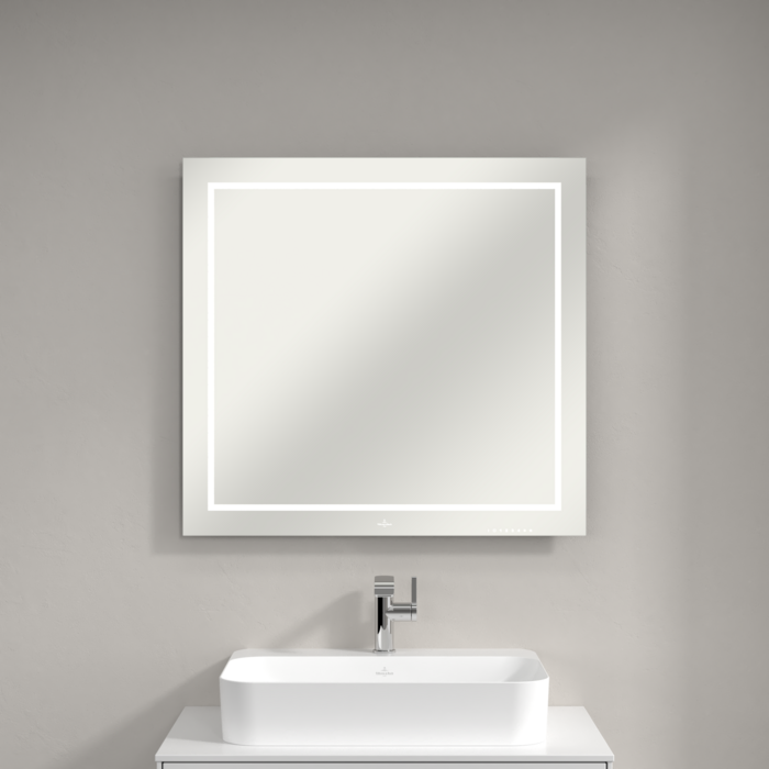 Villeroy & Boch Finion Mirror LED lighting, Rectangle 800 x 750 x 45 mm - Image 2