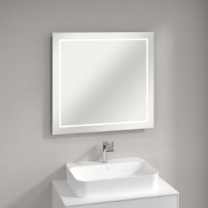 Villeroy & Boch Finion Mirror LED lighting, Rectangle 800 x 750 x 45 mm