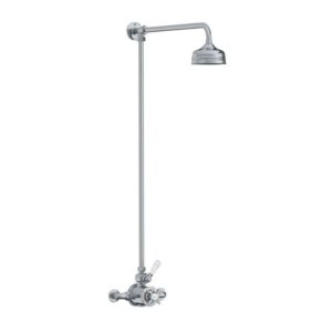 Lefroy Brooks Classic Thermostatic Valve With Riser - Chrome