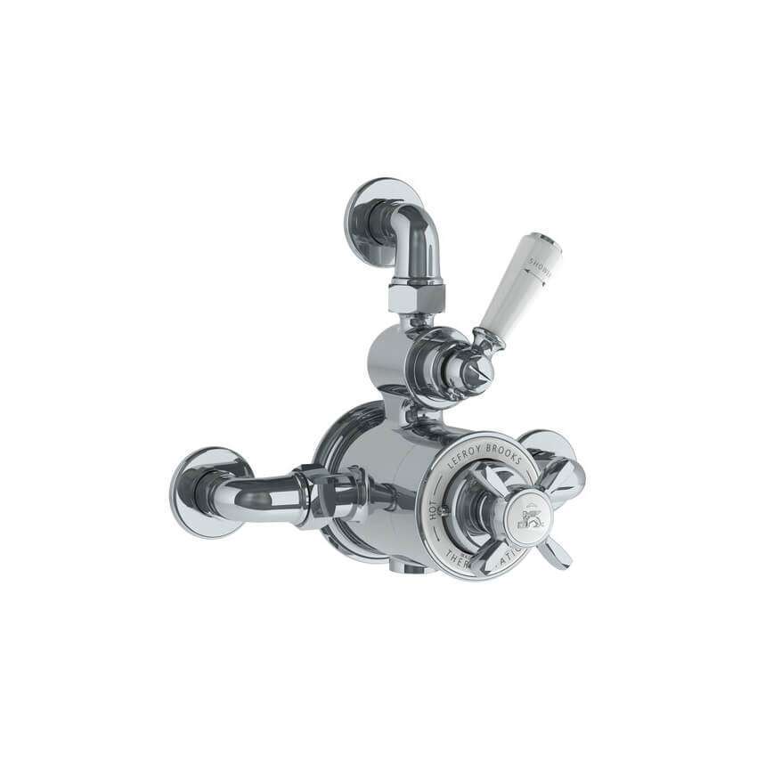 Lefroy Brooks Classic Thermostatic Valve With Top Return - Chrome