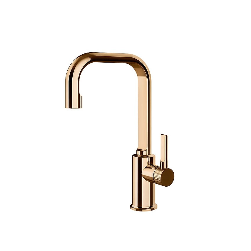 Gessi Inciso - Tall High Spout Basin Monobloc Mixer