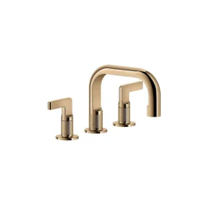 Gessi Inciso - Three Hole Basin Mixer
