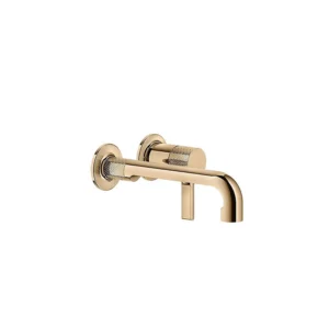 Gessi Inciso - Wall Mounted Two Hole Basin Mixer