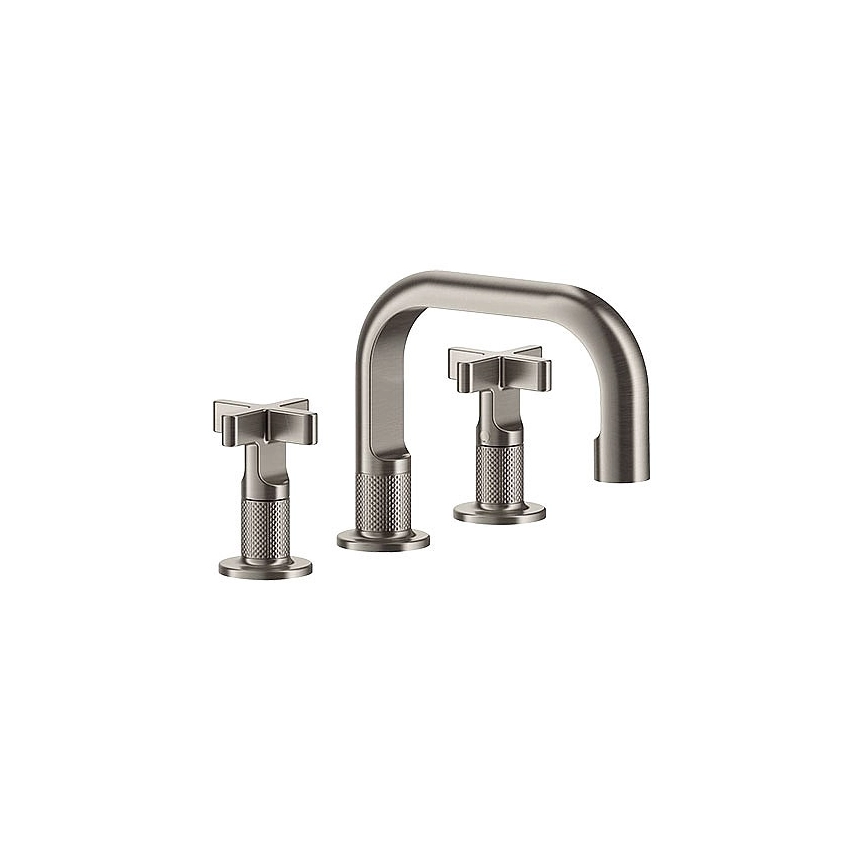 Gessi Inciso + Three Hole Basin Mixer