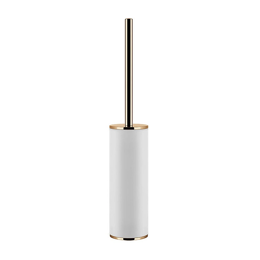 Gessi Inciso White Floor Mounted Toilet Brush Holder