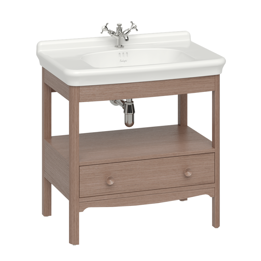 Burlington Guild 850 Furniture Unit with Wash Basin, Ashbee Grey