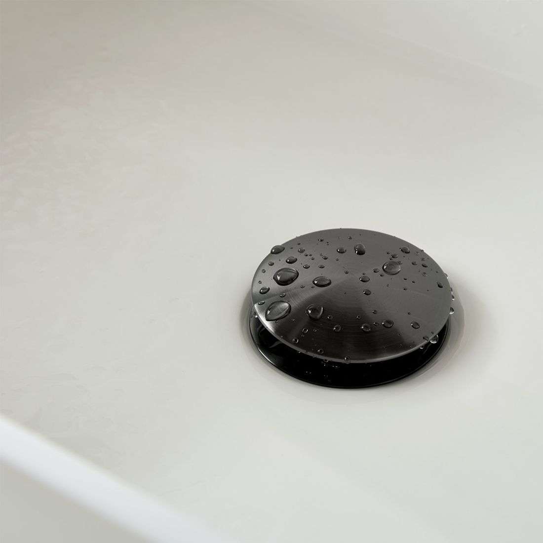 Vado Universal Basin Waste - Brushed Black - Image 3