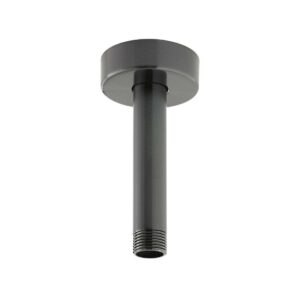 Vado Fixed Head Ceiling Mounting Arm 100mm (4'') Brushed Black