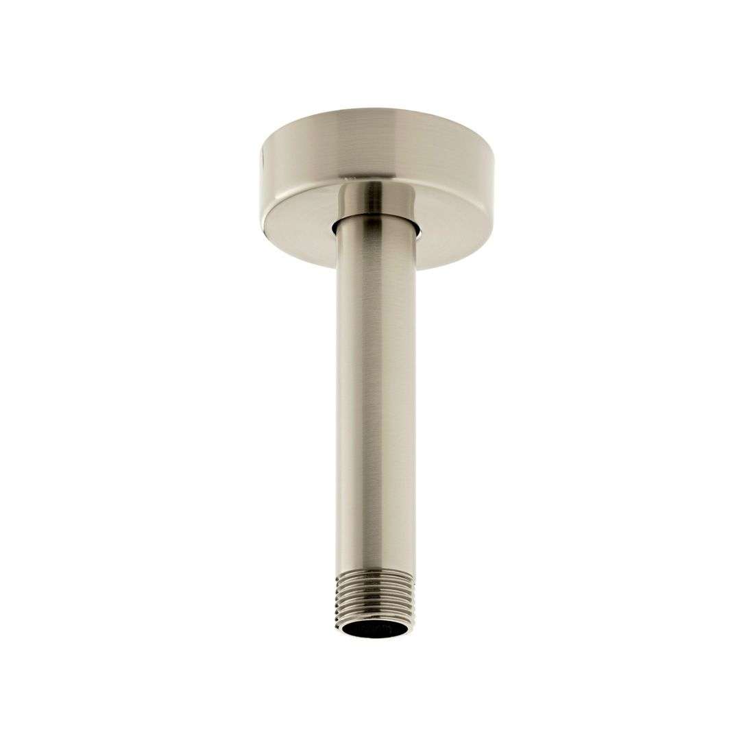 Vado Fixed Head Ceiling Mounting Arm 100mm (4'') Brushed Nickel