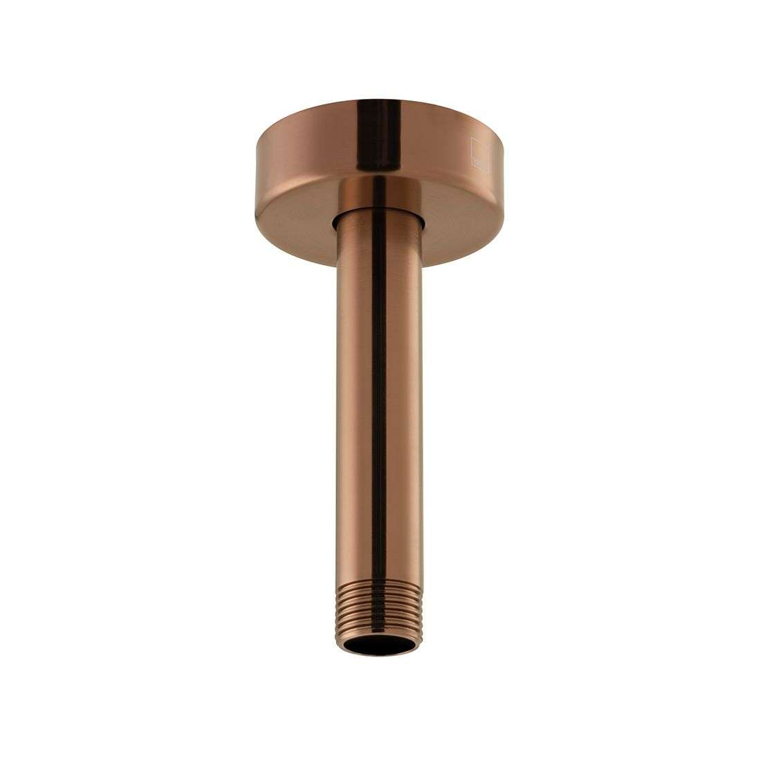 Vado Fixed Head Ceiling Mounting Arm 100mm (4'') Brushed Bronze