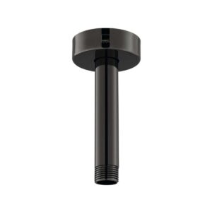 Vado Omika Noir Fixed Head Ceiling Mounting Arm 100mm (4'') Polished Black