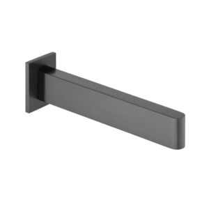 Vado Edit Wall Mounted Bath Spout - Brushed Black