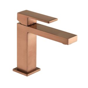 Vado Notion Slimline Mono Basin Mixer - Brushed Bronze