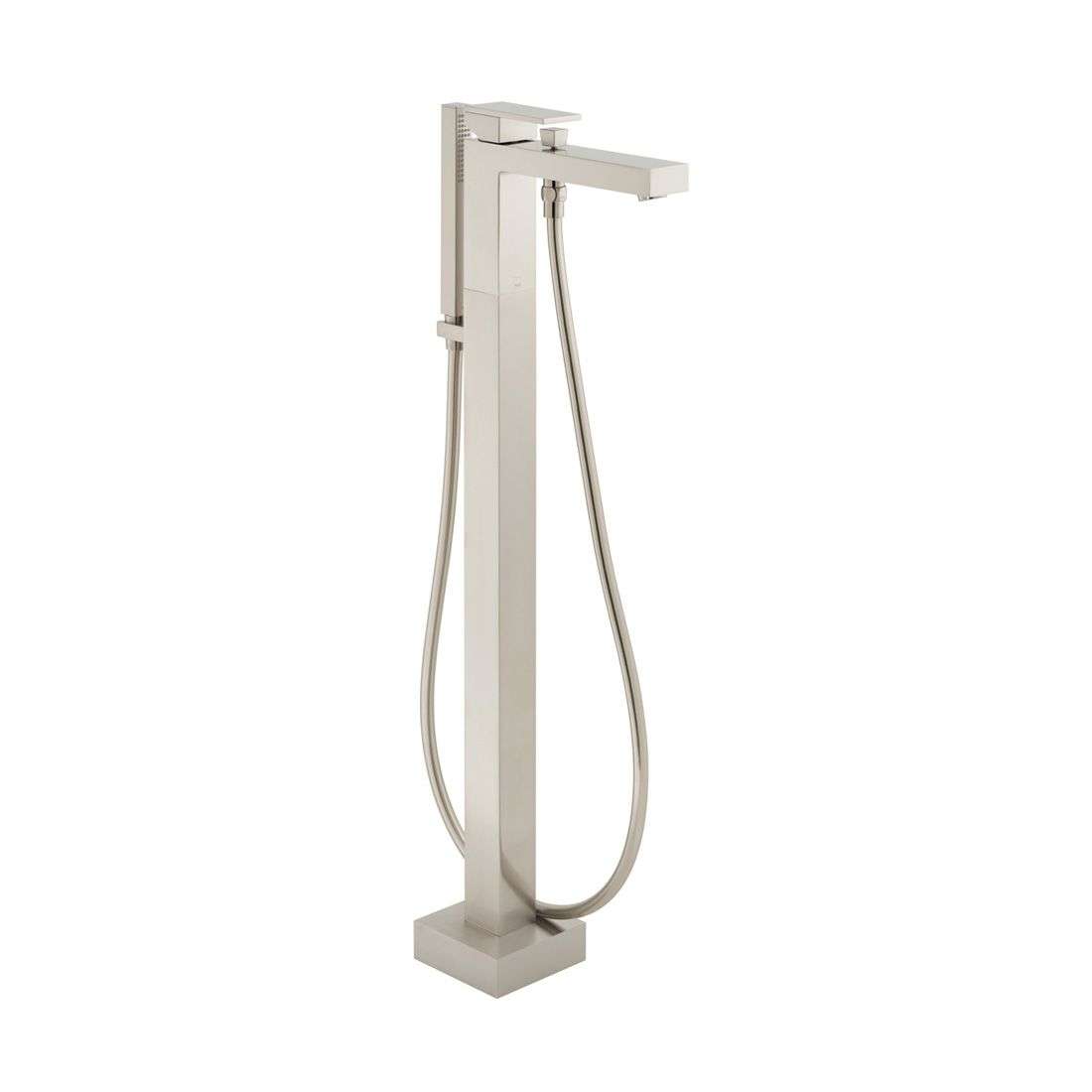 Vado Notion Floor Standing Bath Shower Mixer - Brushed Nickel