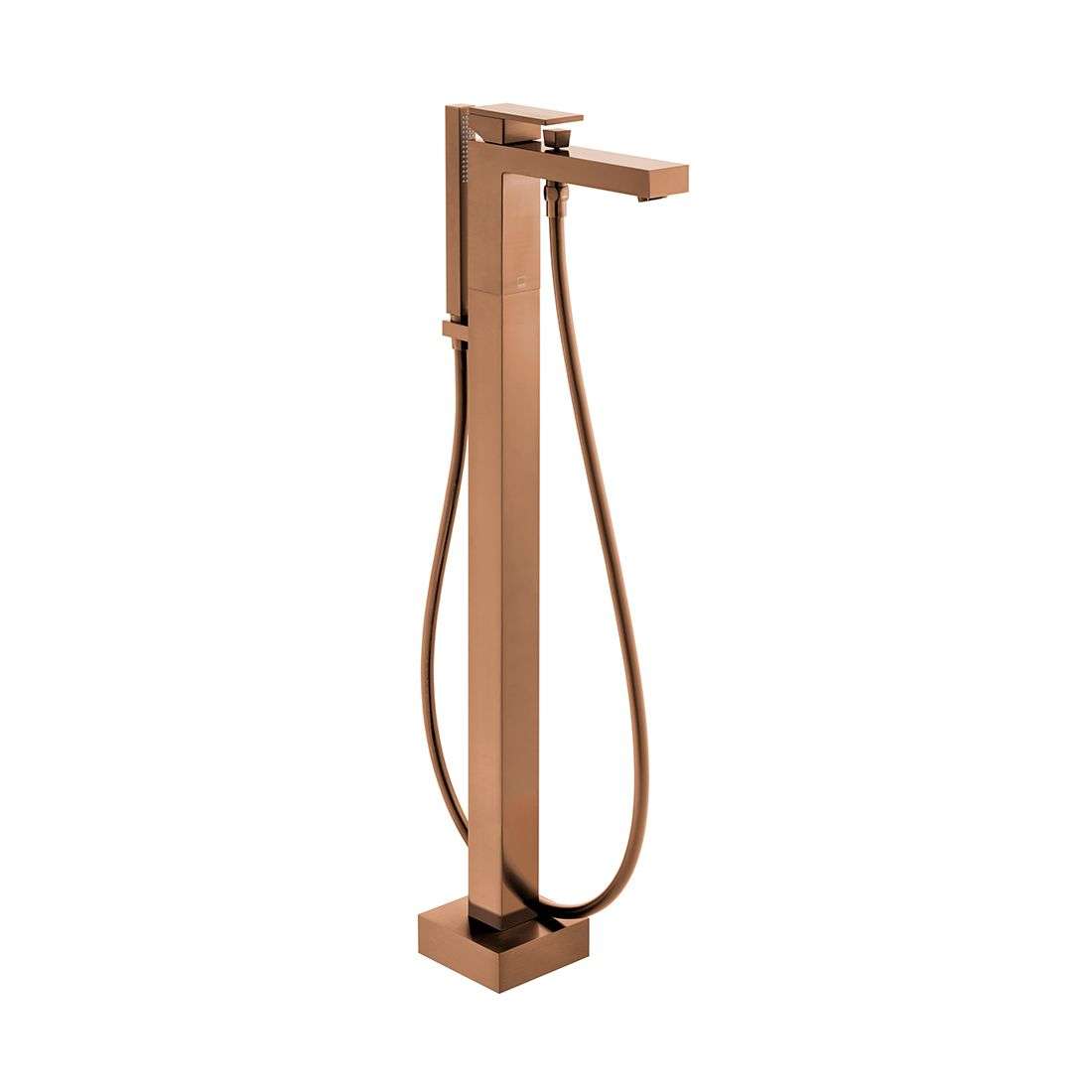 Vado Notion Floor Standing Bath Shower Mixer - Brushed Bronze - Image 2