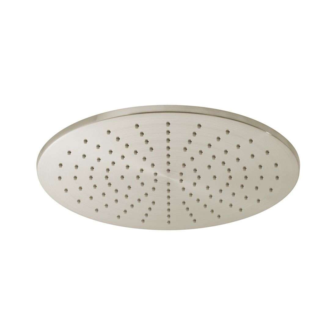 Vado Single Function Easy Clean Round Shower Head 300mm (12") Brushed Nickel