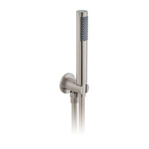 Vado Round Single Function Mini Shower Kit, Brushed Nickel