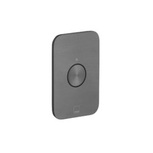 Vado Zone Vertical Concealed Stop Valve, Brushed Black
