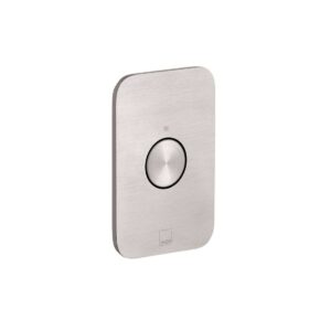 Vado Zone Vertical Concealed Stop Valve, Brushed Nickel